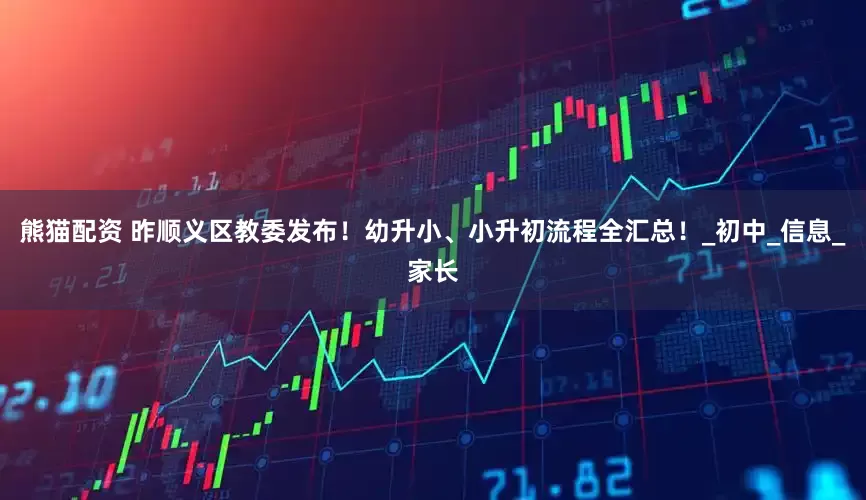 熊猫配资 昨顺义区教委发布！幼升小、小升初流程全汇总！_初中_信息_家长
