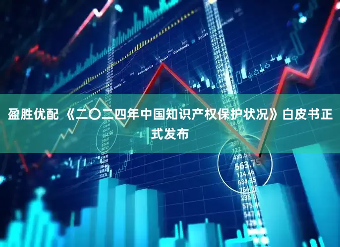 盈胜优配 《二〇二四年中国知识产权保护状况》白皮书正式发布