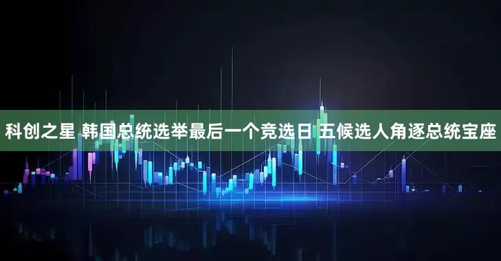 科创之星 韩国总统选举最后一个竞选日 五候选人角逐总统宝座